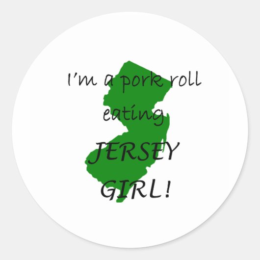New Jersey Pork Roll Stickers (Voorkant)