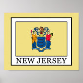 New Jersey Poster (Voorkant)