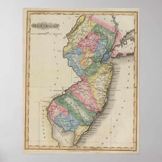 New Jersey Poster (Voorkant)