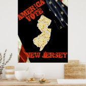 NEW JERSEY  POSTER (Keuken)