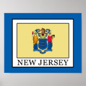 New Jersey Poster (Voorkant)