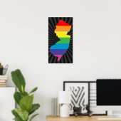 new jersey pride . poster (Thuiskantoor)