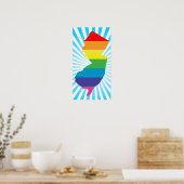 new jersey pride . poster (Keuken)