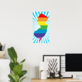 new jersey pride . poster (Thuiskantoor)