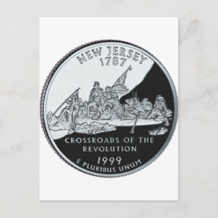 New Jersey Quarter Briefkaart