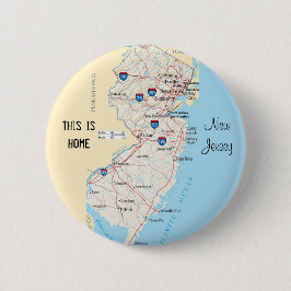 New Jersey Ronde Button 5,7 Cm