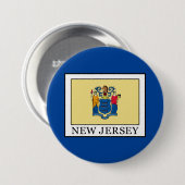 New Jersey Ronde Button 7,6 Cm (Voorkant /achterkant)