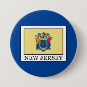 New Jersey Ronde Button 7,6 Cm (Voorkant)