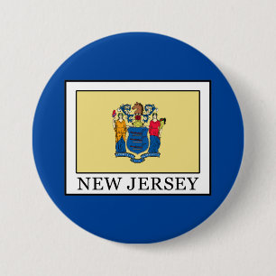 New Jersey Ronde Button 7,6 Cm