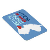 New Jersey Save the Date -  stad Magneet (Rechterzijde)