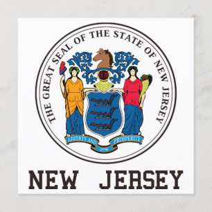 New Jersey Seal Kaart