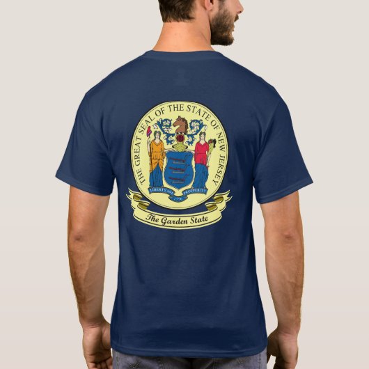 New Jersey Seal T-shirt (Achterkant)