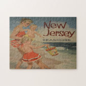  New Jersey Seashore Ocean Beach Legpuzzel (Horizontaal)