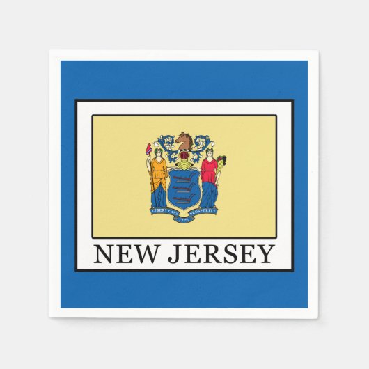 New Jersey Servetten (Voorkant)