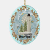 New Jersey Shells Lighthouse Ornament (Rechts)