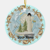 New Jersey Shells Lighthouse Ornament (Voorkant)