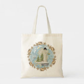 New Jersey Shells Vuurtoren Tote Bag (Achterkant)