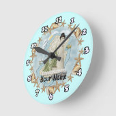 New Jersey Shells Vuurtorenklok Ronde Klok (Hoek)