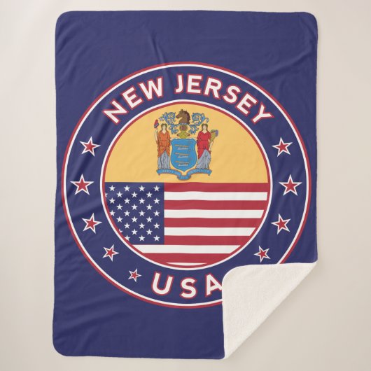 New Jersey Sherpa Deken (Voorkant)