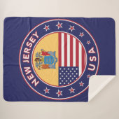New Jersey Sherpa Deken (Voorkant (horizontaal))