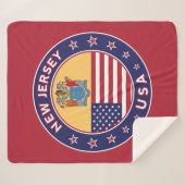 New Jersey Sherpa Deken (Voorkant (horizontaal))
