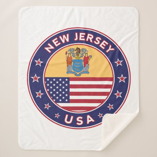 New Jersey Sherpa Deken (Voorkant)