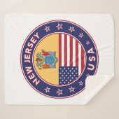 New Jersey Sherpa Deken (Voorkant (horizontaal))