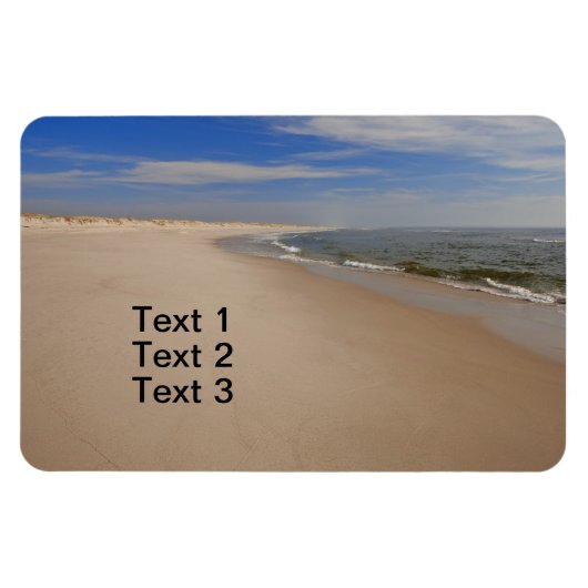 New Jersey Shore Premium Magnet Magneet (Horizontaal)