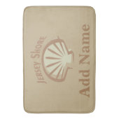 New Jersey Shore, voeg tekst toe Badmat (Voorkant Verticaal)