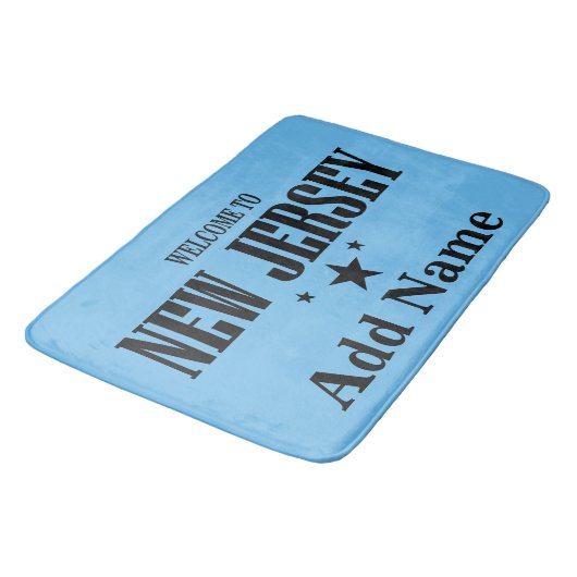 New Jersey Shore, voeg tekst toe Badmat (Gekanteld)