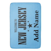 New Jersey Shore, voeg tekst toe Badmat (Voorkant Verticaal)