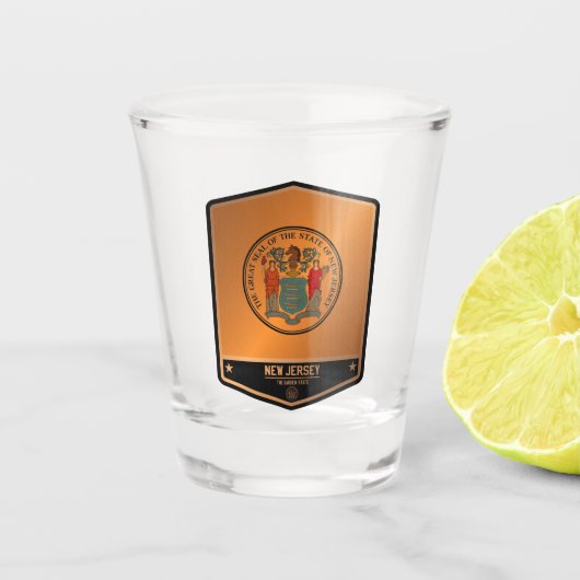 New Jersey Shot Glas (Voorkant)