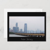 New Jersey Skyline Briefkaart (Voorkant / Achterkant)