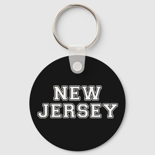 New Jersey Sleutelhanger (Voorkant)
