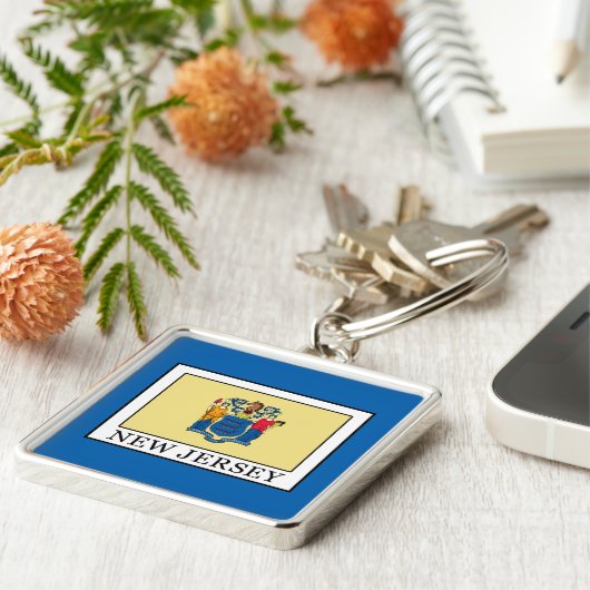 New Jersey Sleutelhanger (Zijkant)