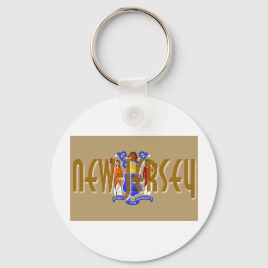 New Jersey Sleutelhanger (Voorkant)