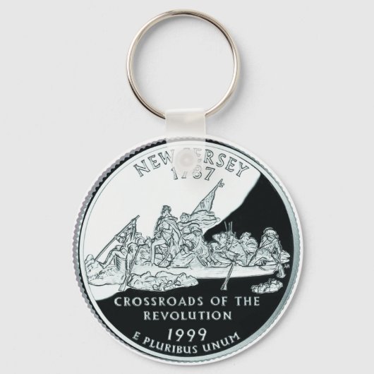 New Jersey Sleutelhanger (Voorkant)