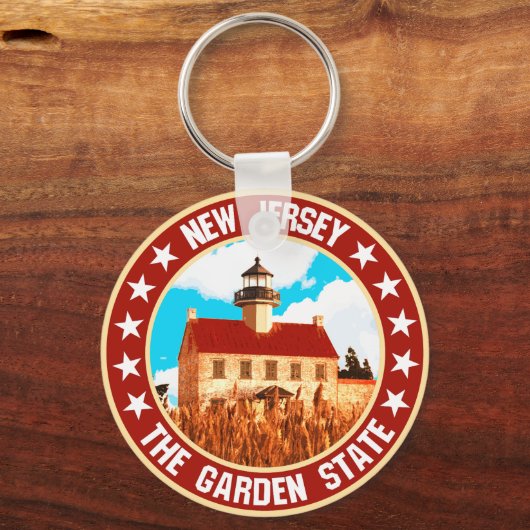 New Jersey Sleutelhanger (Achterkant)