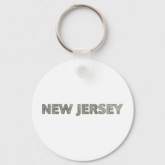 New Jersey Sleutelhanger (Voorkant)