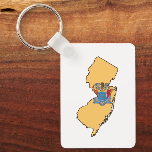 New Jersey Sleutelhanger (Voorkant)