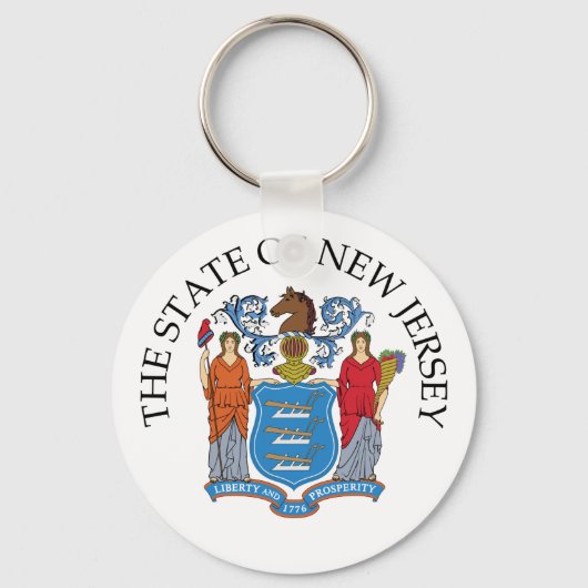 New Jersey Sleutelhanger (Voorkant)