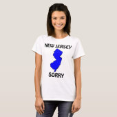 New Jersey - Sorry T-shirt (Voorkant volledig)
