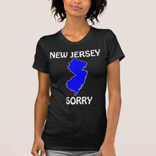 New Jersey - Sorry T-shirt (Voorkant)