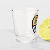 New Jersey staatsvlag in Heart , nj - warme glas (Links)