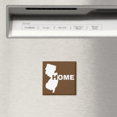 New Jersey startpunt weg van State Fridge Magnet (Insitu (Vaatwasser))