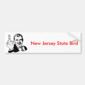 New Jersey State Bird Bumpersticker (Voorkant)