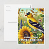 New Jersey State Bird Oosterse goudvink Briefkaart (Voorkant / Achterkant)