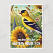 New Jersey State Bird Oosterse goudvink Briefkaart (Voorkant)