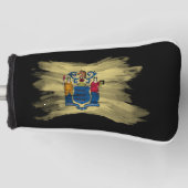 New Jersey state flag brush stroke Golfheadcover (Voorkant)