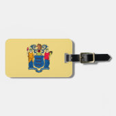 New Jersey State Flag Design Bagagelabel (Voorkant horizontaal)